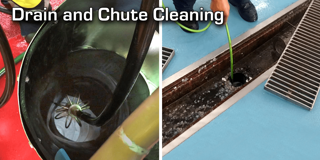 Drain and Chute Cleaning