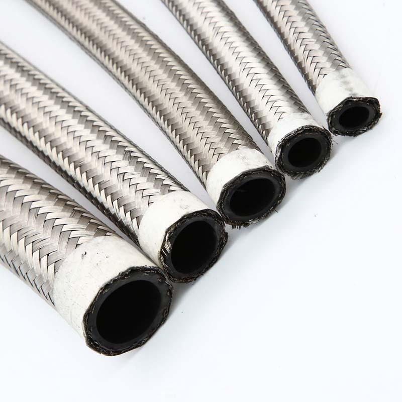 PH - P179-10-Food-Grade-Smooth-Bore-Stainless-Steel-Braided-Hose
