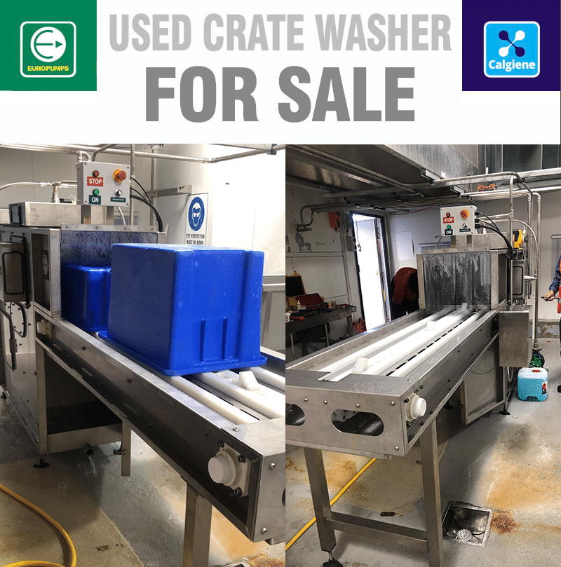 Secondhand Crate Washer for sale