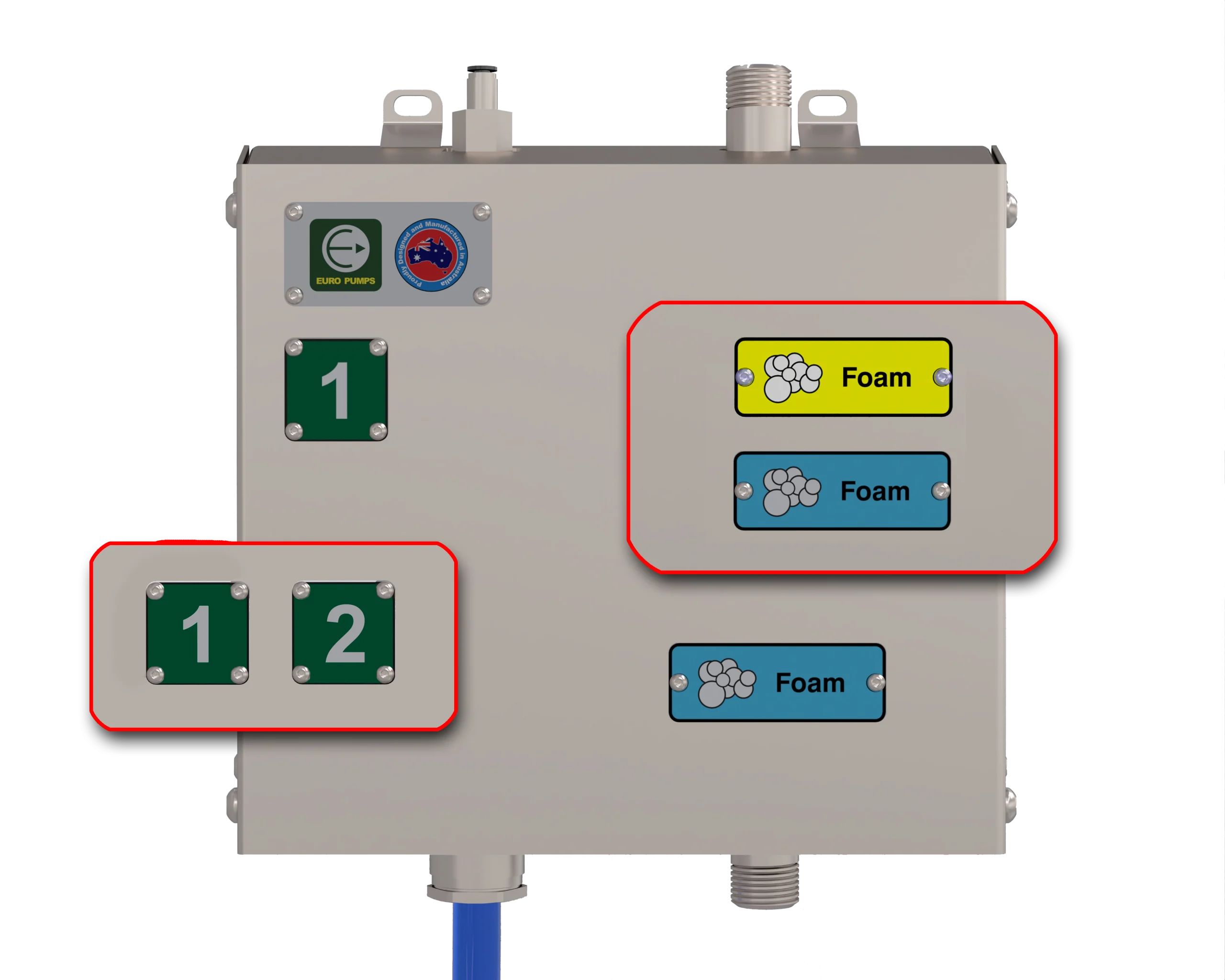 Euro Pumps Satellite identification