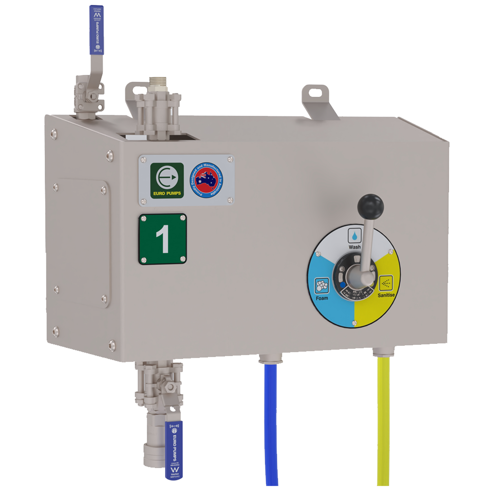 Satellite Wash, Foam & Sanitise